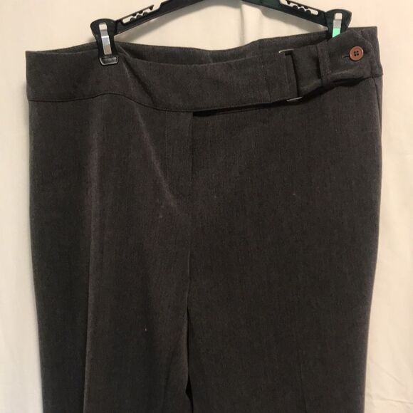 Studio Y Stretch Dress pants/trousers charcoal grey size 9/10 - Picture 2 of 13
